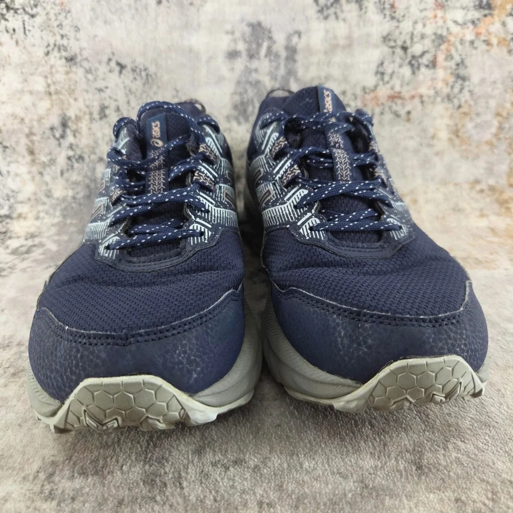 ASICS GEL VENTURE 9 Womens 9 Blue Trail Running Shoes 1012B313 Hiking Outdoor